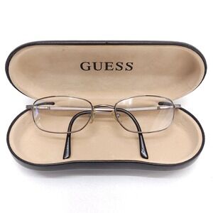 GUESS GU 472 Gun‎ Metal Gray Optical Eyeglasses Frame 49-18-140
